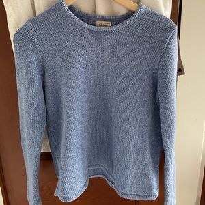 Vintage Blue LL Bean Sweater